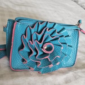 Jazzd Six inch faux leather purse